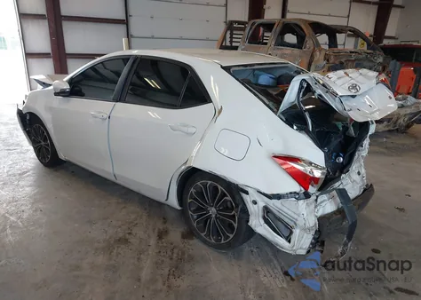 2016 Toyota Corolla S Plus z USA, uszkodzony, nr VIN 5YFBURHE6GP549025